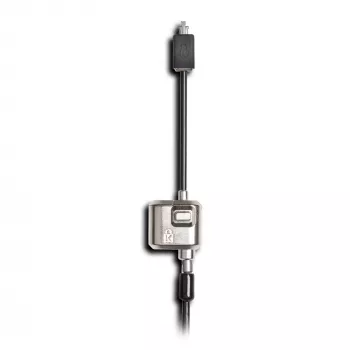 Kensington MiniSaver Mobile Keyed Lock, 1.8 m, Kensington, Key, plakans key, Carbon steel, Melns