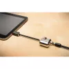 Kensington MiniSaver Mobile Keyed Lock, 1.8 m, Kensington, Key, plakans key, Carbon steel, Melns