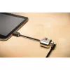 Kensington MiniSaver Mobile Keyed Lock, 1.8 m, Kensington, Key, plakans key, Carbon steel, Melns