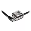 Kensington MiniSaver Mobile Keyed Lock, 1.8 m, Kensington, Key, plakans key, Carbon steel, Melns