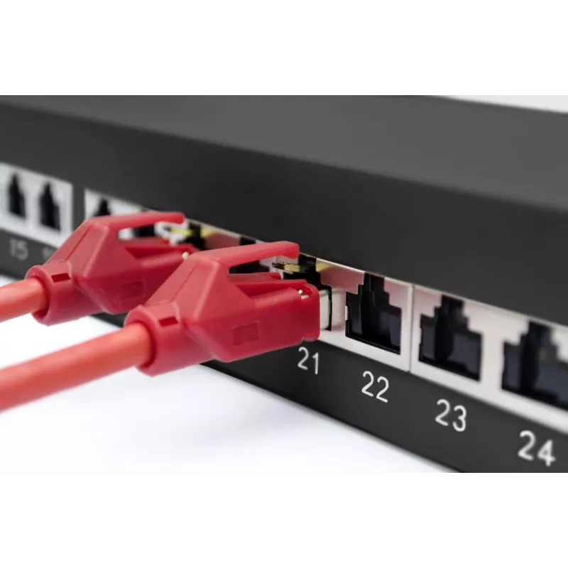 DIGITUS Professional CAT6A, EA klase Patch Panel, ekranēts