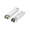 DIGITUS 1.25 Gbps SFP modulis, līdz 550m, daudzmodu, LC dupleksais savienotājs 1000Base-SX, 850nm