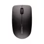 CHERRY MW 2400 bezvadu pele, melna, USB, piemērota abām rokām, optiskā, RF bezvadu, 1200 DPI, melna