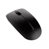 CHERRY MW 2400 bezvadu pele, melna, USB, piemērota abām rokām, optiskā, RF bezvadu, 1200 DPI, melna