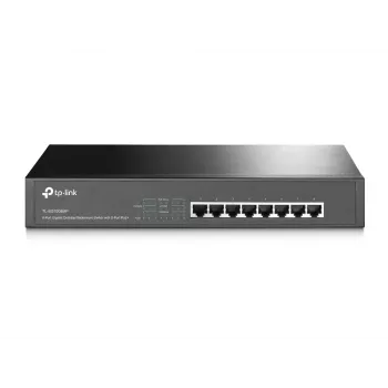TP-Link TL-SG1008MP Nevadāms Gigabit Ethernet (10/100/1000) Power over Ethernet (PoE) 1U Melns
