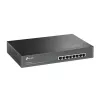 TP-Link TL-SG1008MP Nevadāms Gigabit Ethernet (10/100/1000) Power over Ethernet (PoE) 1U Melns