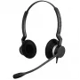 Jabra BIZ 2300 Duo, USB, UC, vadu, birojam/zvanu centram, 150 - 4500 Hz, 65 g, austiņas, melna