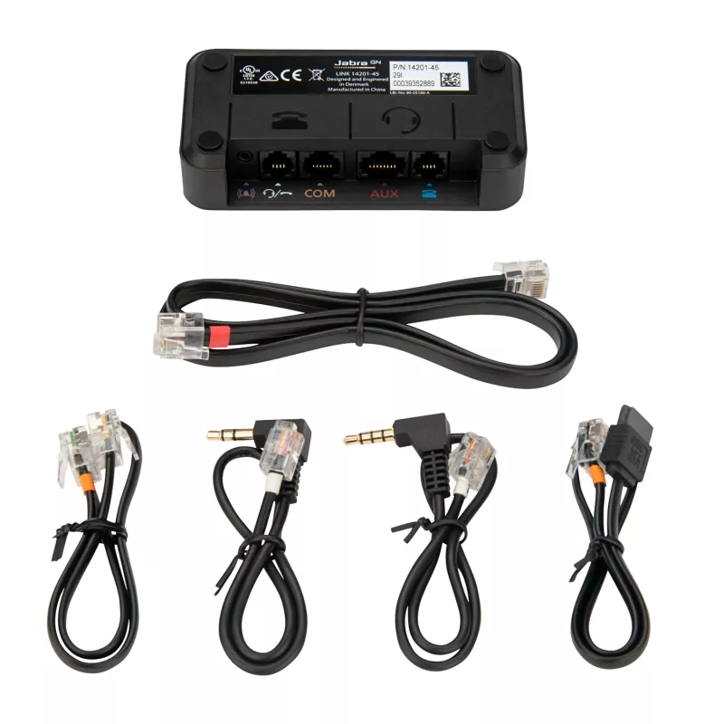 Jabra Link 14201-45, Vadības adapteris, Melns