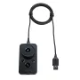 Jabra Engage Link – USB-A UC, Audio, Wired, Press buttons, Melns