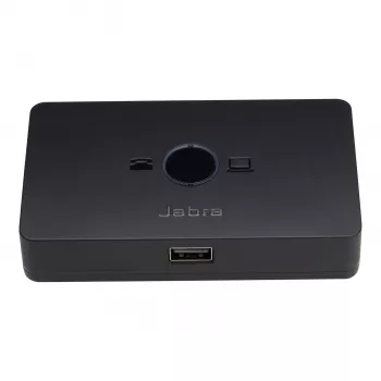 Jabra Link 950 USB-A, interfeisa adapteris, akrilnitrila butadiēna stirols (ABS), polikarbonāts, 190.8 g, melns