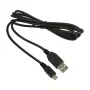 Jabra USB-A - Micro-USB kabelis - Melns, 1,5 m, USB A, Micro-USB B, Melns