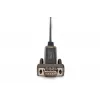 DIGITUS USB Type C 2.0 uz seriālo pārveidotāju, DSUB 9M 1m kabelis