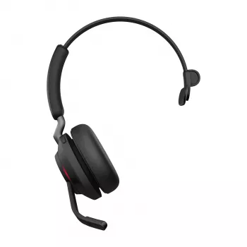 Jabra Evolve2 65 USB-C UC Mono - Melns, Bezvadu, Biroja/Zvanu centrs, 20 - 20000 Hz, 99.2 g, Austiņas, Melns