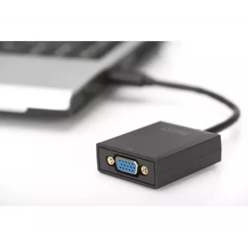DIGITUS USB 3.0 uz VGA adapteris līdz 1080p