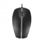CHERRY GENTIX SILENT vadu pele, melna, USB, abpusēja, optiska, USB Type-A, 1000 DPI, melna