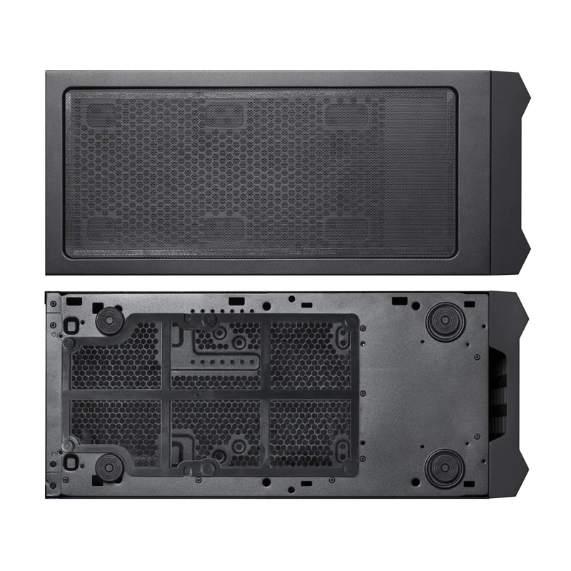 PC Case CHIEFTEC CW-01B-OP Tower Melns — SPCC, 7×3.5 collu nodalījumi, 7×2.5 collu nodalījumi, 3×5.25 collu nodalījumi, līdz 410 mm GPU