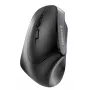CHERRY MW 4500 LEFT bezvadu 45 grādu pele, melna, USB