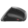 CHERRY MW 4500 LEFT bezvadu 45 grādu pele, melna, USB