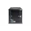 DIGITUS Sienas skapis 254 mm (10 collu) 6U sienas skapis 330x312x300 mm, krāsa melna (RAL 9005)