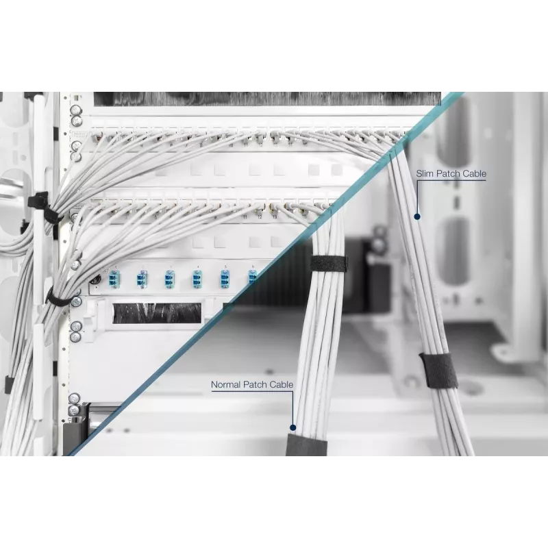 DIGITUS plāns komutācijas kabelis - CAT6A - U/FTP - Snagless - Cu - 10m - Pelēks