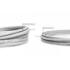 DIGITUS plāns komutācijas kabelis - CAT6A - U/FTP - Snagless - Cu - 10m - Pelēks