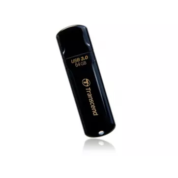 TRANSCEND Jetflash 700 - 64 GB USB zibatmiņa - USB 3.0 - melna