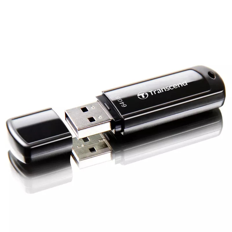 TRANSCEND Jetflash 700 - 64 GB USB zibatmiņa - USB 3.0 - melna