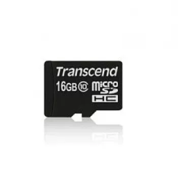Flash Memory Transcend 16GB MicroSDHC Class 10 UHS-I TS16GUSDCU1