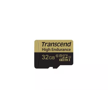 Transcend 32GB MicroSDHC Class 10 ar adapteri TS32GUSDHC10 zibatmiņa