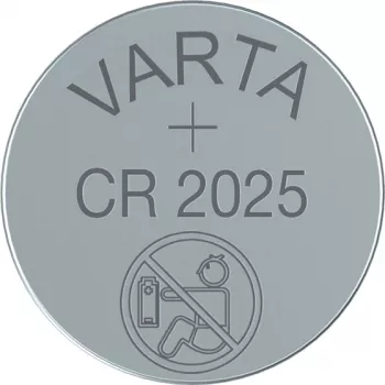 VARTA akumulators litija pogas elements CR2025 3V 1x5