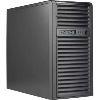 SUPERMICRO korpuss mini-tower CSE-731I-404B - 400W Gold - melns
