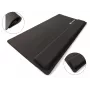 Sandberg Desk Pad Pro XXL, melns, vienkrāsains, plaukstas balsts, neslīdoša pamatne, spēļu peļu paliktnis
