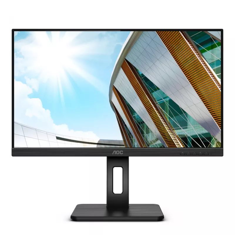 AOC P2 Q24P2Q datora monitors 60,5 cm (23,8 colli) 2560 x 1440 pikseļi Quad HD LED Melns