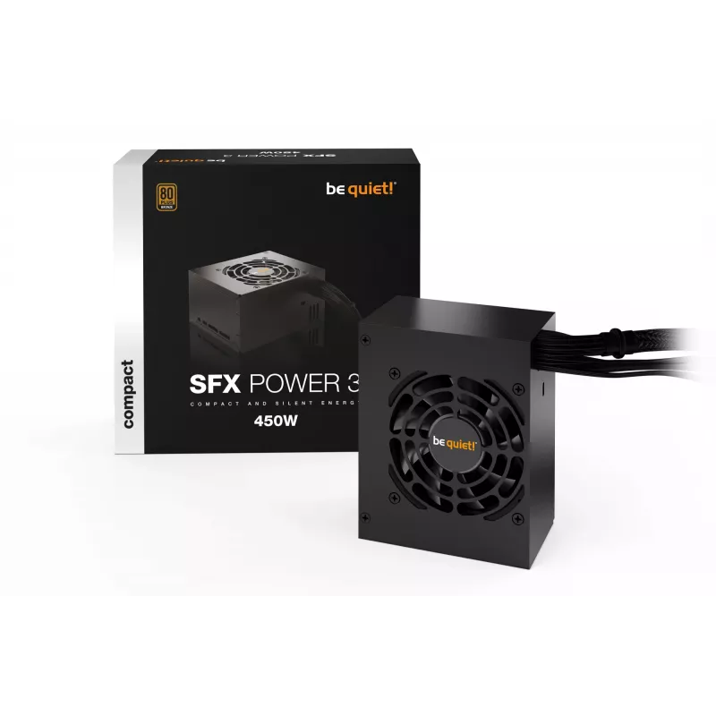 be quiet SFX POWER 3 450W barošanas bloks 20+4 pin ATX melns