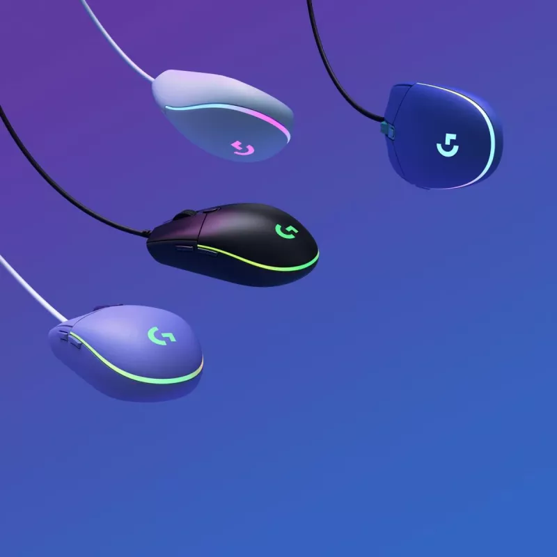 Spēļu pele Logitech G G203 LIGHTSYNC USB Type-A