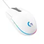LOGITECH G203 Lightsync Gaming pele USB balta