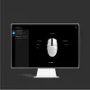 LOGITECH G203 Lightsync Gaming pele USB balta