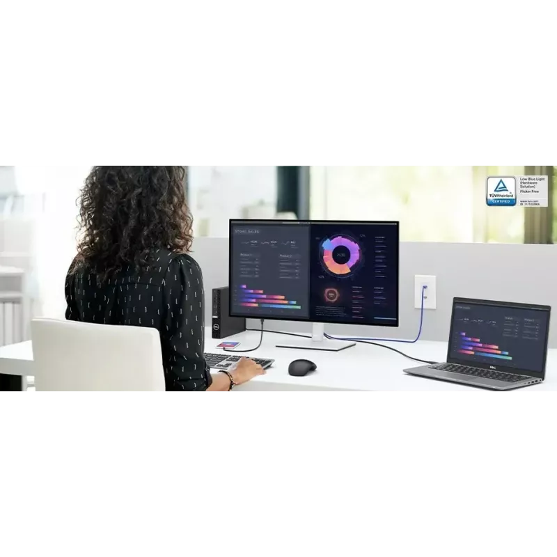 DELL UltraSharp 27 USB-C centrmezgla monitors — U2722DE