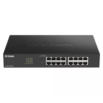 D-Link 16 pieslēgvietu Gigabit viedais pārvaldāmais slēdzis