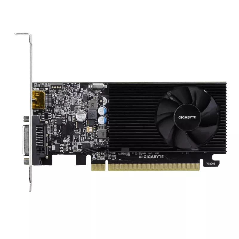 GIGABYTE GV-N1030D4-2GL videokarte NVIDIA GeForce GT 1030 2 GB GDDR4