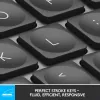 LOGITECH Minimālisma bezvadu izgaismotā tastatūra - MX KEYS MINI - Grafīts - Qwertz Deutsch