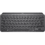 LOGITECH Minimālisma bezvadu izgaismotā tastatūra - MX KEYS MINI - Grafīts - Qwertz Deutsch