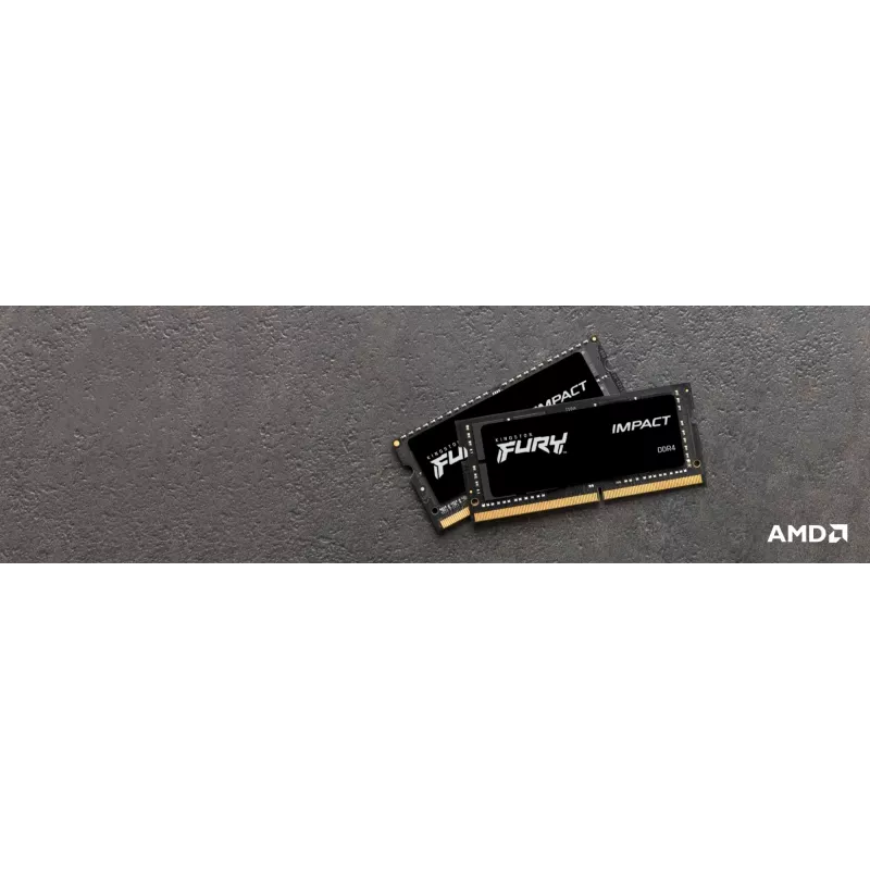 Kingston Technology FURY 64GB 3200MT/s DDR4 CL20 SODIMM (Kit of 2) Impact