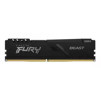 Kingston Technology FURY Beast 32GB 3200MT/s DDR4 CL16 DIMM melna