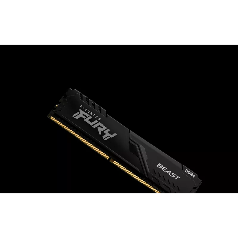 Kingston Technology FURY Beast 32GB 3200MT/s DDR4 CL16 DIMM melna