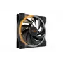 be quiet! Light Wings 140mm ARGB PWM High Speed ventilators, melns