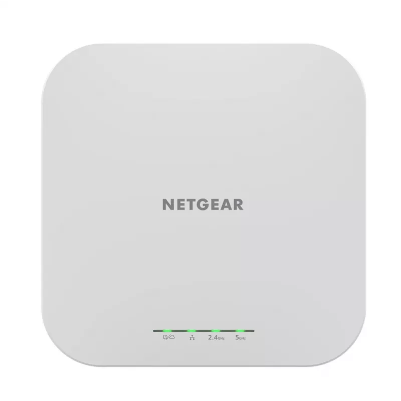 NETGEAR Insight mākonī pārvaldīts WiFi 6 AX1800 divjoslu piekļuves punkts (WAX610) 1800 Mbit/s Balts Power over Ethernet (PoE)