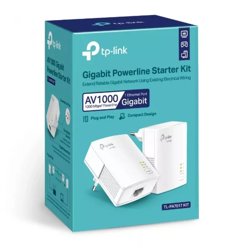 TP-Link TL-PA7019 KIT 1000 Mbit/s Ethernet LAN Balts