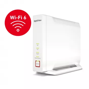 Box FRITZ! 4060 bezvadu maršrutētājs Gigabit Ethernet Tri-band (2.4 GHz / 5 GHz / 5 GHz) balta