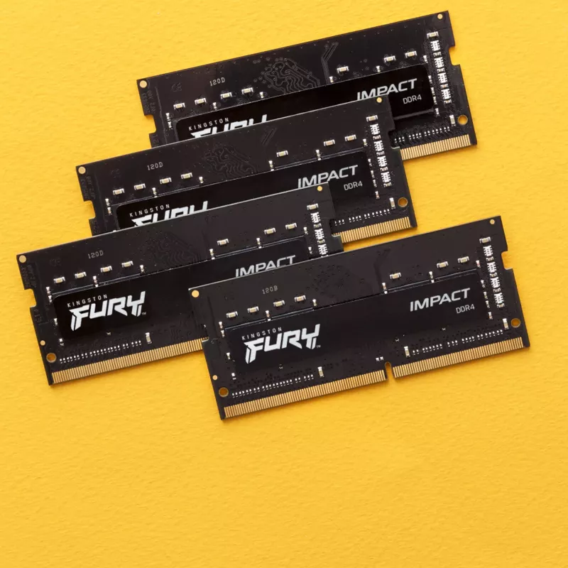 Kingston Technology FURY 32GB 3200MT/s DDR4 CL20 SODIMM (2 gab. komplekts) Impact